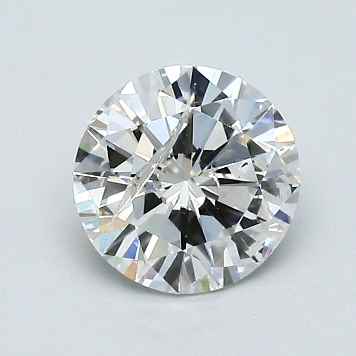 0.97 Carat Round Brilliant Natural Mined Diamond H Color I2 Clarity With GIA Certificate, natural diamonds, precious stones, engagement diamonds