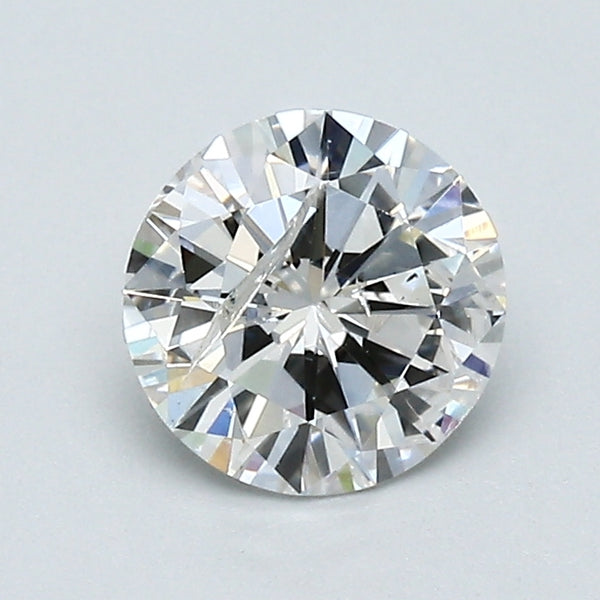 0.97 Carat Round Brilliant Natural Mined Diamond H Color I2 Clarity With GIA Certificate, natural diamonds, precious stones, engagement diamonds