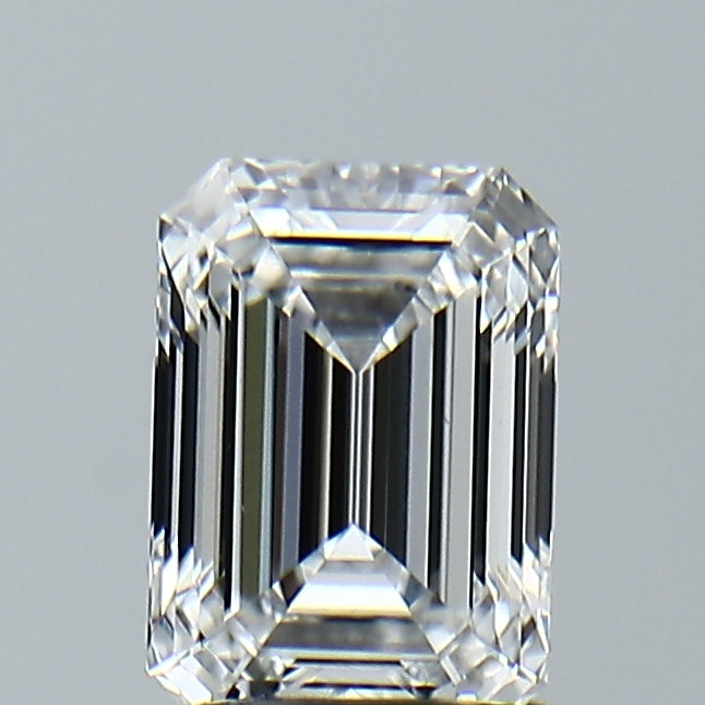 Lab-Grown 1.51 Carat Emerald Cut Diamond color D Clarity VVS2, precious stones, engagement diamonds