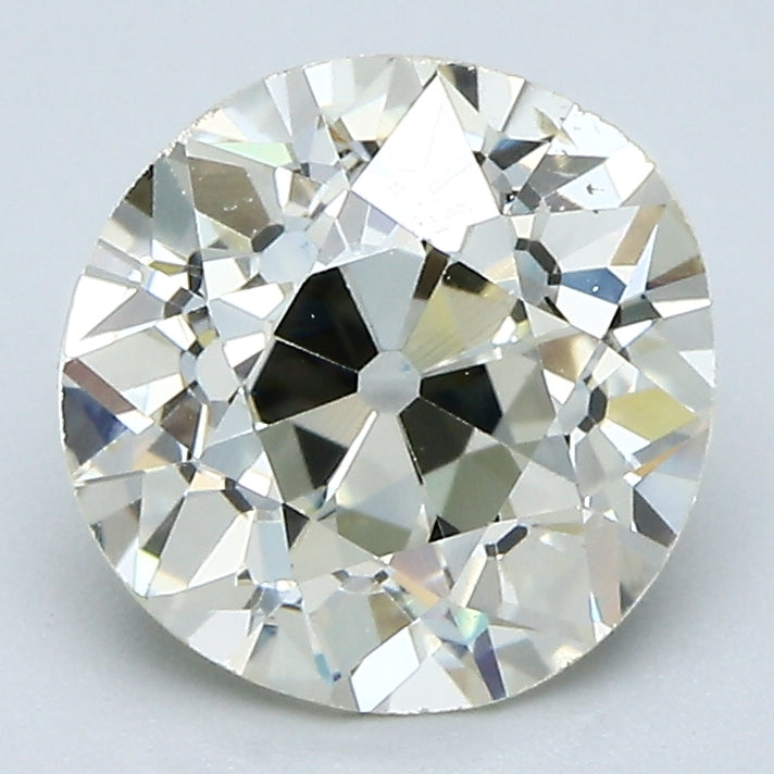 2.50 Carat Old European Cut Estate Natural Mined Diamond N Color VS2 Clarity With GIA Certificate, natural diamonds, precious stones, engagement diamonds