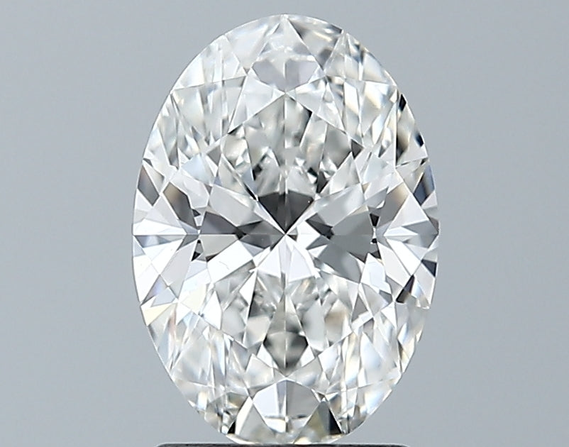 Lab-Grown 1.58 Carat Oval Shape Diamond color F Clarity VVS2 With GIA Certificate, precious stones, engagement diamonds