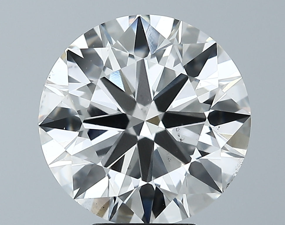 Lab-Grown 5.01 Carat Round Brilliant Diamond color G Clarity VS2, precious stones, engagement diamonds