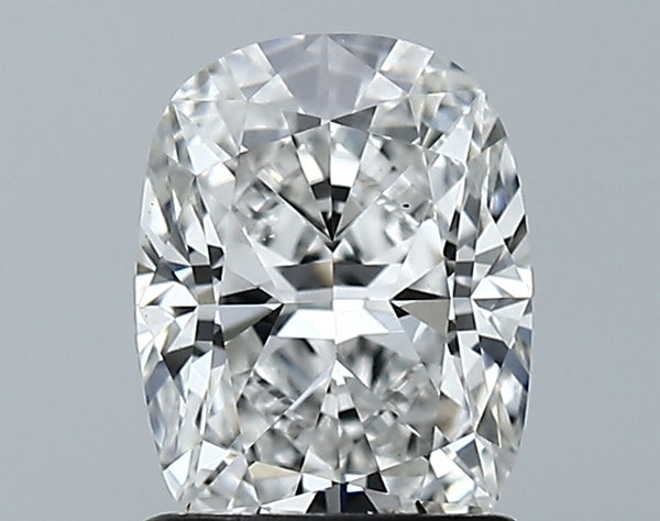 Lab-Grown 1.40 Carat Cushion Brilliant Diamond color E Clarity VS1, precious stones, engagement diamonds