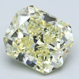 7.24 Carat Radiant Cut Diamond color Fancy  Yellow Clarity VS2, natural diamonds, precious stones, engagement diamonds