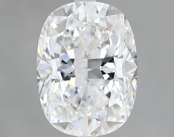 Lab-Grown 3.04 Carat Cushion Brilliant Diamond color E Clarity VVS2, precious stones, engagement diamonds