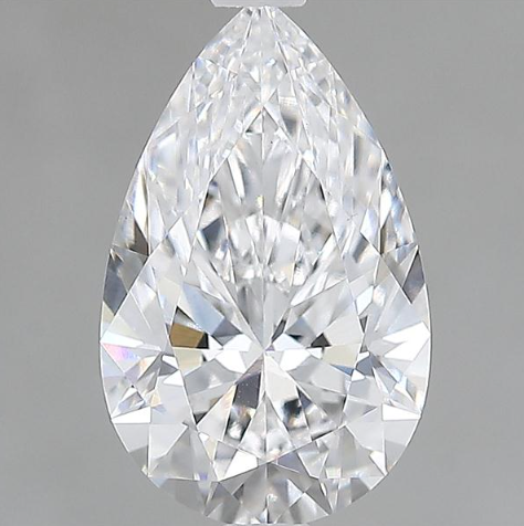 Lab-Grown 1.70 Carat Pear Shape Diamond color D Clarity VS1 With GIA Certificate, precious stones, engagement diamonds