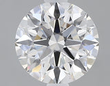 Lab-Grown 1.68 Carat Round Brilliant Diamond color F Clarity VVS2 With GIA Certificate, precious stones, engagement diamonds