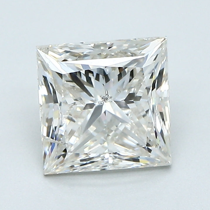 1.53 Carat Princess Cut Natural Mined Diamond J Color I1 Clarity With GIA Certificate, natural diamonds, precious stones, engagement diamonds