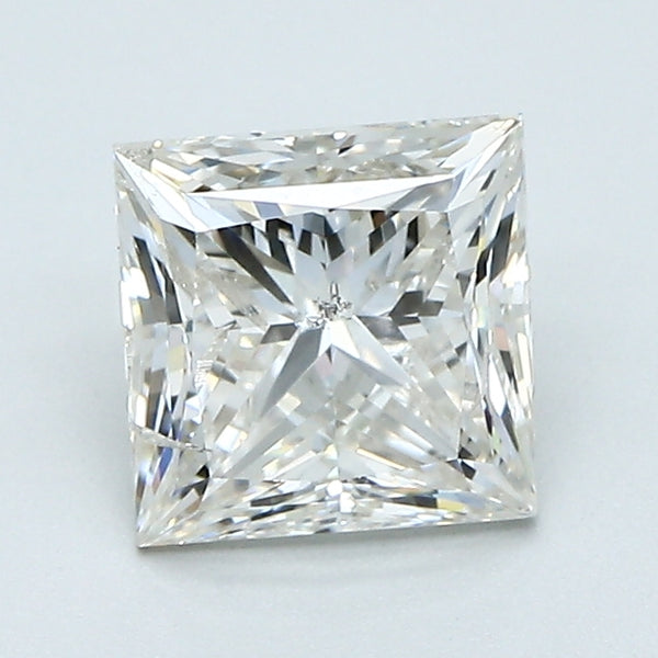 1.53 Carat Princess Cut Natural Mined Diamond J Color I1 Clarity With GIA Certificate, natural diamonds, precious stones, engagement diamonds