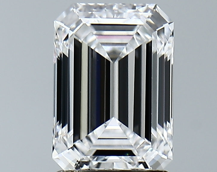 Lab-Grown 1.90 Carat Emerald Cut Diamond color D Clarity VVS1 With GIA Certificate, precious stones, engagement diamonds