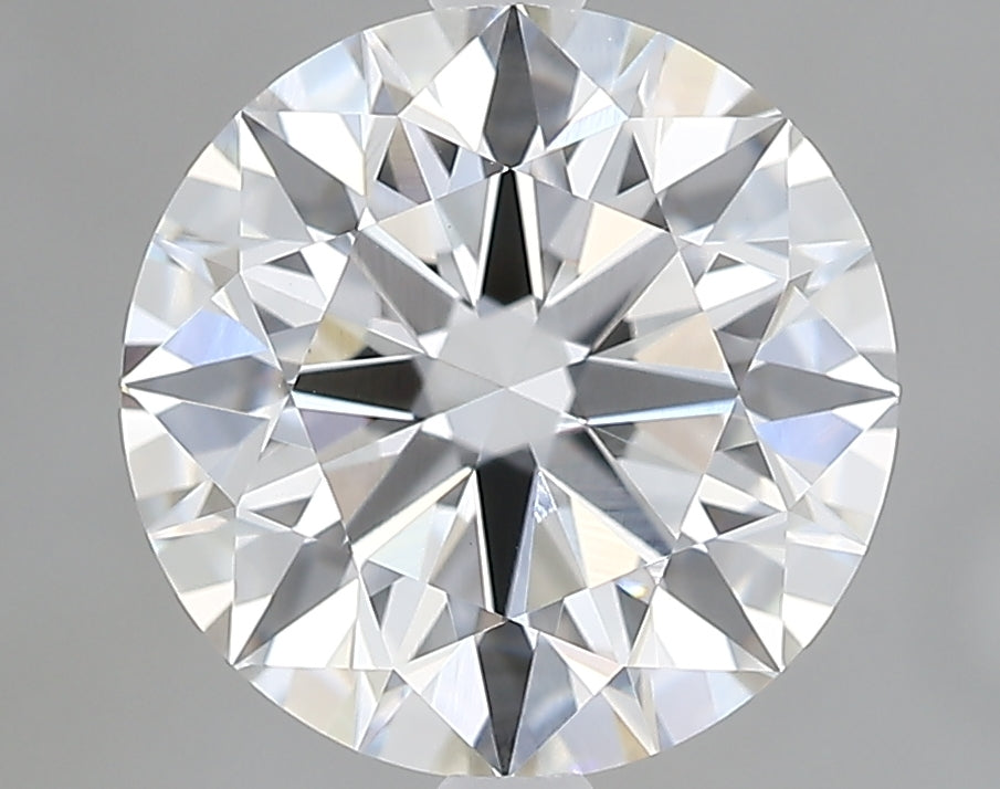 Lab-Grown 2.74 Carat Round Brilliant Diamond color E Clarity VVS2, precious stones, engagement diamonds
