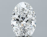 Lab-Grown 2.89 Carat Oval Shape Diamond color D Clarity VS1 With GIA Certificate, precious stones, engagement diamonds