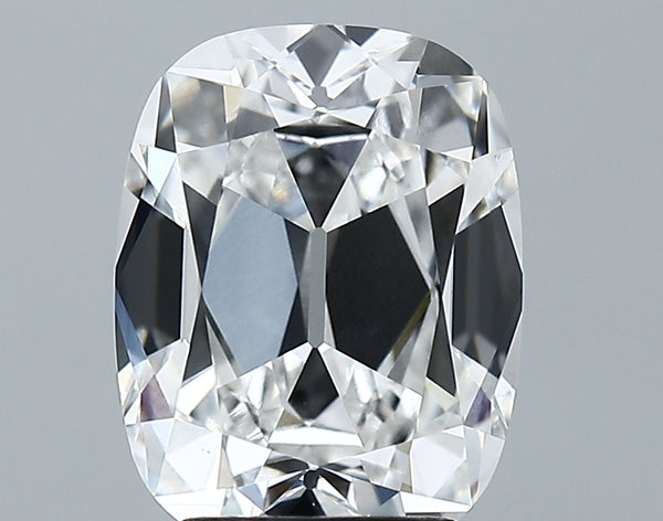 Lab-Grown 3.63 Carat Antique Cushion Cut Diamond color E Clarity VVS2 With GIA Certificate, precious stones, engagement diamonds