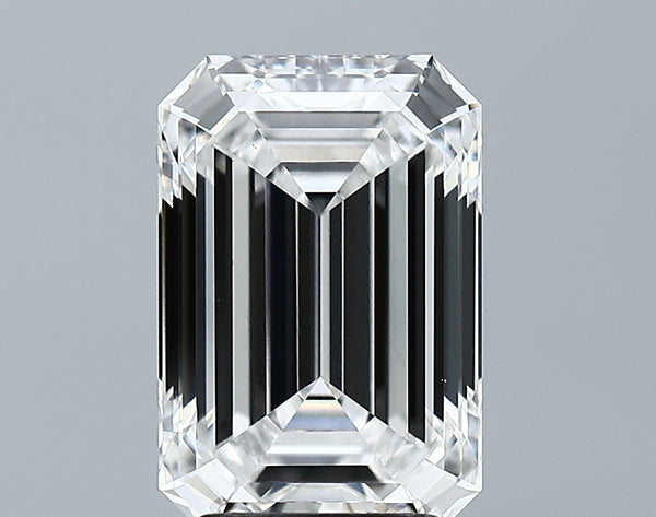 Lab-Grown 3.83 Carat Emerald Cut Diamond color E Clarity VS1 With GIA Certificate, precious stones, engagement diamonds