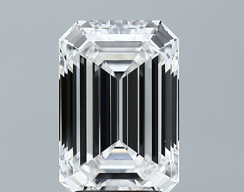 Lab-Grown 3.83 Carat Emerald Cut Diamond color E Clarity VS1 With GIA Certificate, precious stones, engagement diamonds