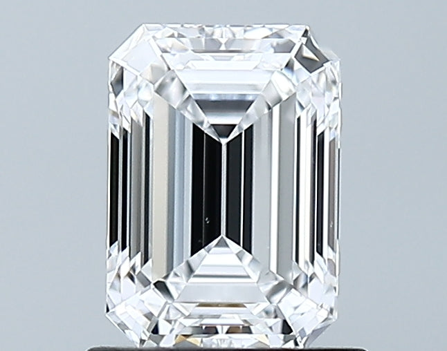 Lab-Grown 1.06 Carat Emerald Cut Diamond color D Clarity VVS2 With GIA Certificate, precious stones, engagement diamonds
