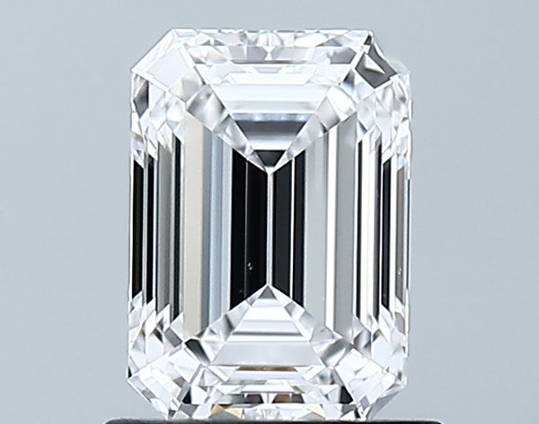 Lab-Grown 1.06 Carat Emerald Cut Diamond color D Clarity VVS2 With GIA Certificate, precious stones, engagement diamonds