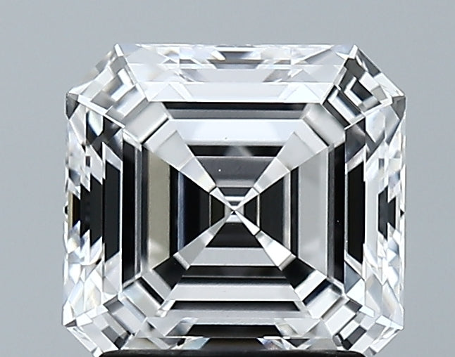 Lab-Grown 2.00 Carat Asscher Cut Diamond color D Clarity VS1 With GIA Certificate, precious stones, engagement diamonds