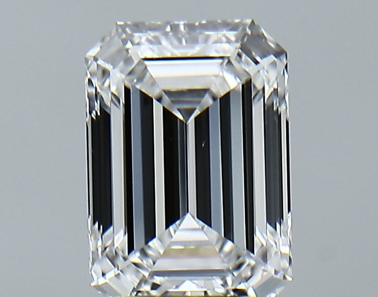 Lab-Grown 2.07 Carat Emerald Cut Diamond color D Clarity VVS2 With GIA Certificate, precious stones, engagement diamonds