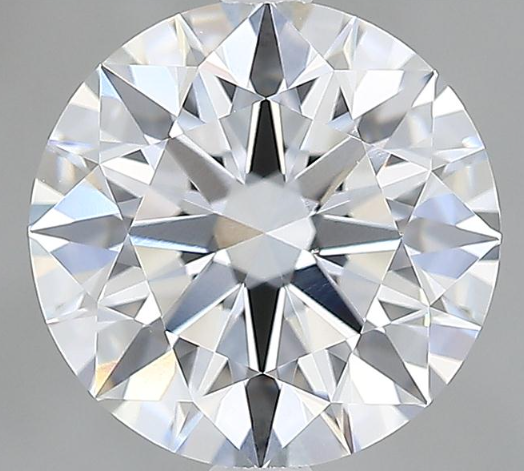 Lab-Grown 2.35 Carat Round Brilliant Diamond color E Clarity VVS2 With GIA Certificate, precious stones, engagement diamonds