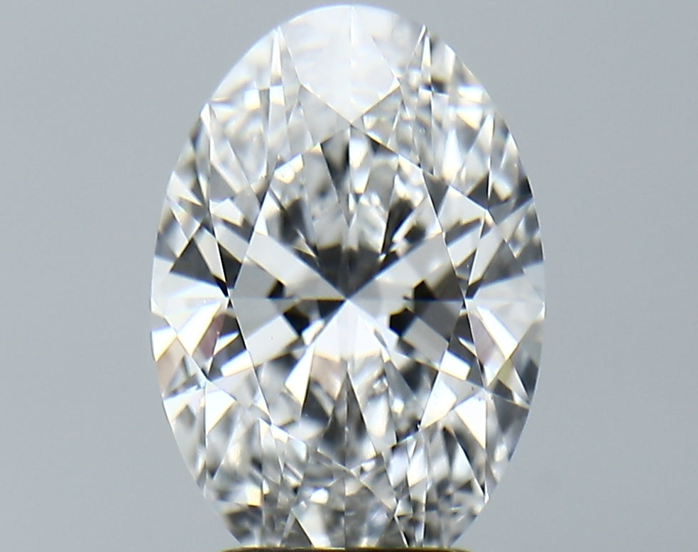 Lab-Grown 3.16 Carat Oval Shape Diamond color D Clarity VVS2 With GIA Certificate, precious stones, engagement diamonds