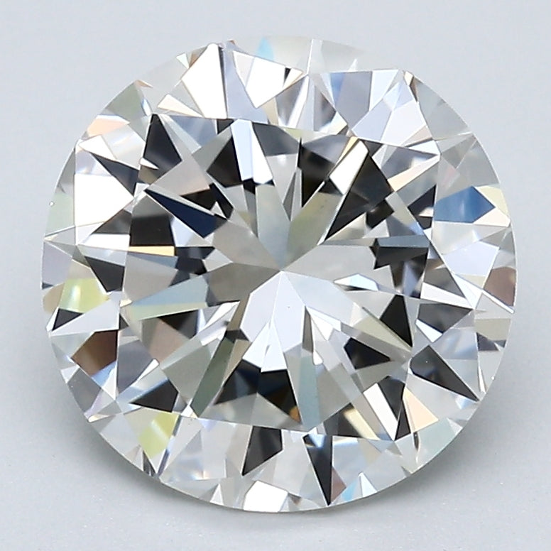3.76 Carat Round Brilliant Natural Mined Diamond H Color VS1 Clarity With GIA Certificate, natural diamonds, precious stones, engagement diamonds