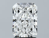 Lab-Grown 1.83 Carat Radiant Cut Diamond color F Clarity VVS2, precious stones, engagement diamonds