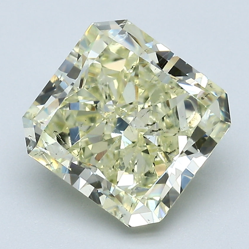 3.32 Carat Radiant Cut Natural Mined Diamond Y Color SI2 Clarity With GIA Certificate, natural diamonds, precious stones, engagement diamonds