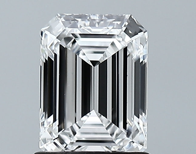 Lab-Grown 1.28 Carat Emerald Cut Diamond color D Clarity VS1 With GIA Certificate, precious stones, engagement diamonds
