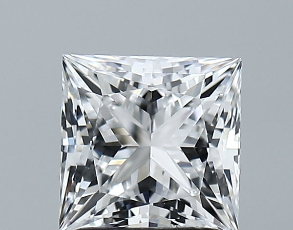 Lab-Grown 1.53 Carat Princess Cut Diamond color E Clarity IF, precious stones, engagement diamonds