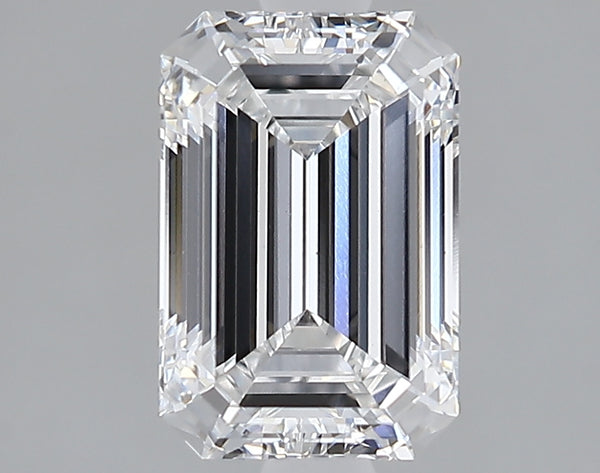 Lab-Grown 1.81 Carat Emerald Cut Diamond color D Clarity VS2 With GIA Certificate, precious stones, engagement diamonds