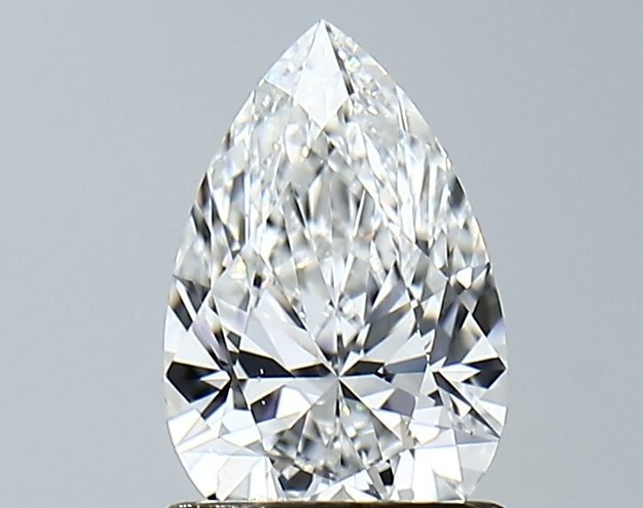Lab-Grown 1.08 Carat Pear Shape Diamond color D Clarity VS1, precious stones, engagement diamonds
