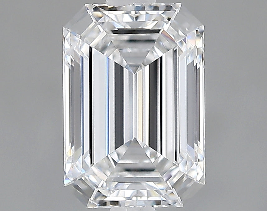 Lab-Grown 1.64 Carat Emerald Cut Diamond color D Clarity VVS2, precious stones, engagement diamonds