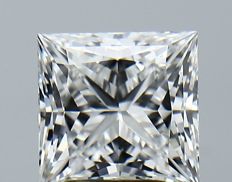 Lab-Grown 2.86 Carat Princess Cut Diamond color E Clarity VVS2, precious stones, engagement diamonds