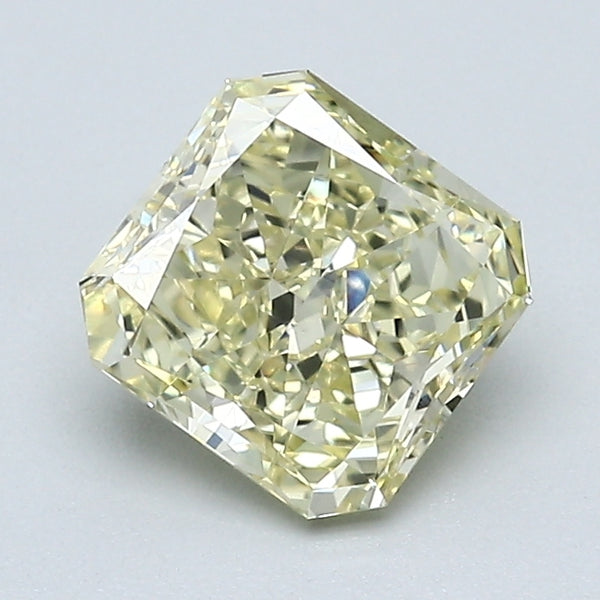 1.17 Carat Radiant Cut Natural Mined Diamond Fancy Light  Yellow Color VS1 Clarity With GIA Certificate, natural diamonds, precious stones, engagement diamonds