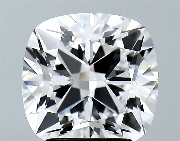 Lab-Grown 3.17 Carat Square Cushion Cut Diamond color D Clarity VS1, precious stones, engagement diamonds