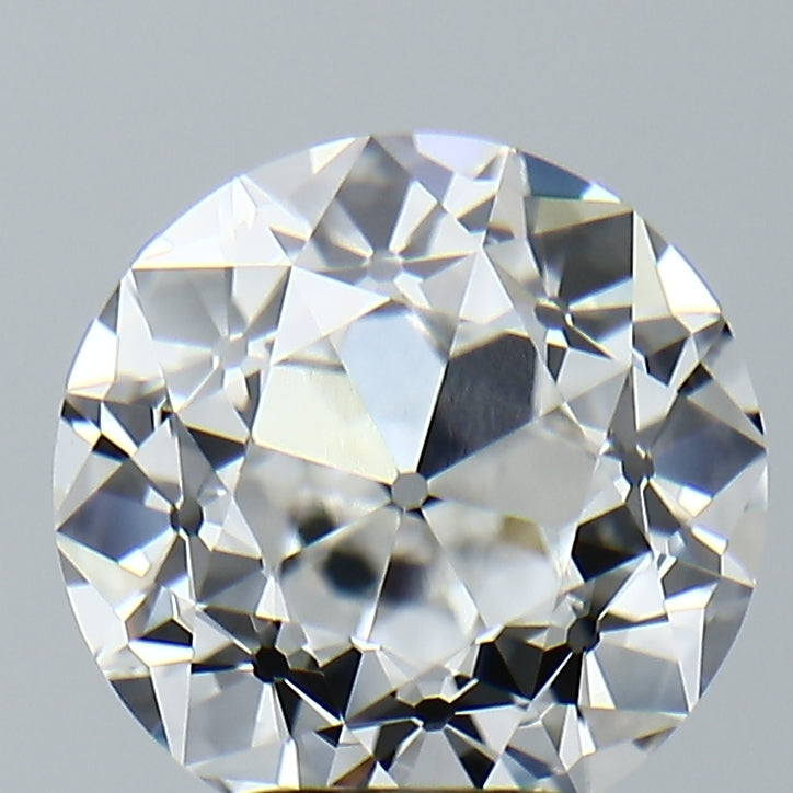 Lab-Grown 4.13 Carat Old European Cut Diamond color E Clarity VVS2, precious stones, engagement diamonds