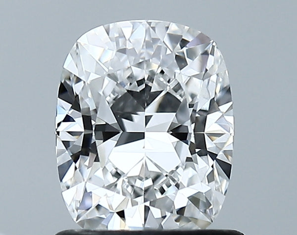 Lab-Grown 1.01 Carat Cushion Modified Brilliant Cut Diamond color D Clarity VS2 With GIA Certificate, precious stones, engagement diamonds