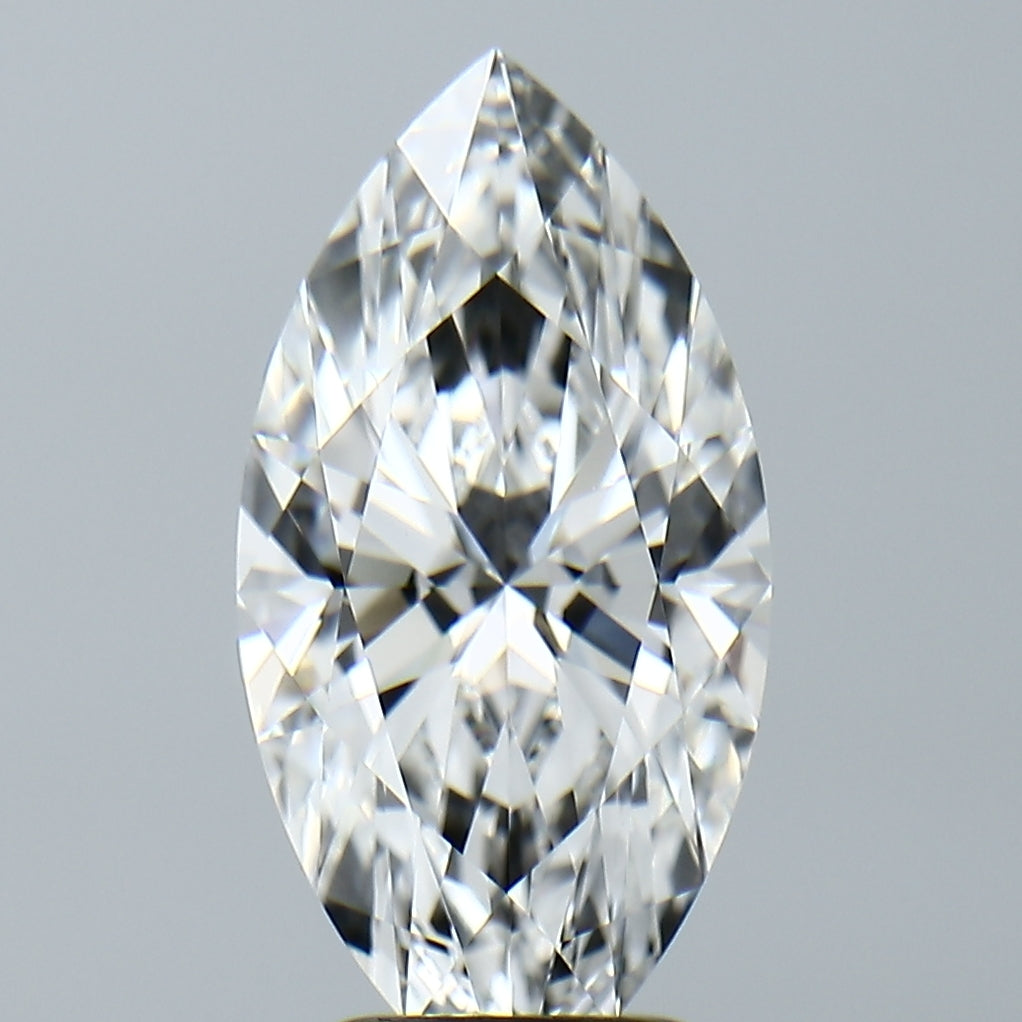 Lab-Grown 3.56 Carat Marquis Shape Diamond color E Clarity VVS2, precious stones, engagement diamonds