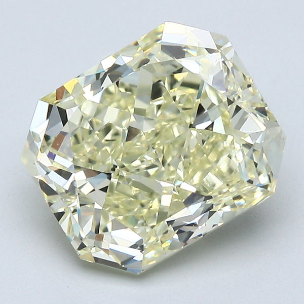 4.03 Carat Radiant Cut Natural Mined Diamond Fancy Light  Yellow Color VS1 Clarity With GIA Certificate, natural diamonds, precious stones, engagement diamonds