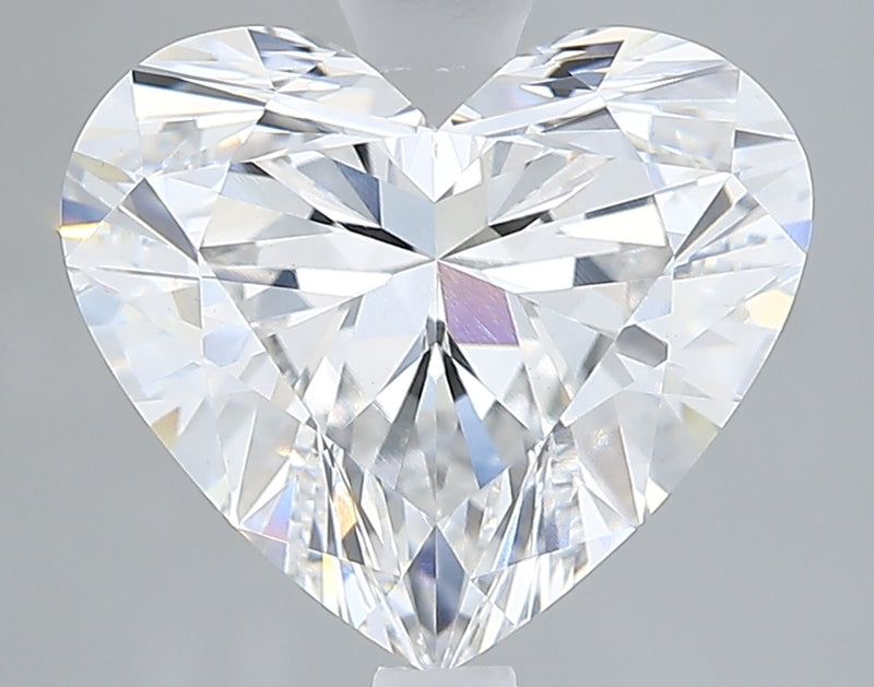 Lab-Grown 2.93 Carat Heart Shape Diamond color E Clarity VS2 With GIA Certificate, precious stones, engagement diamonds