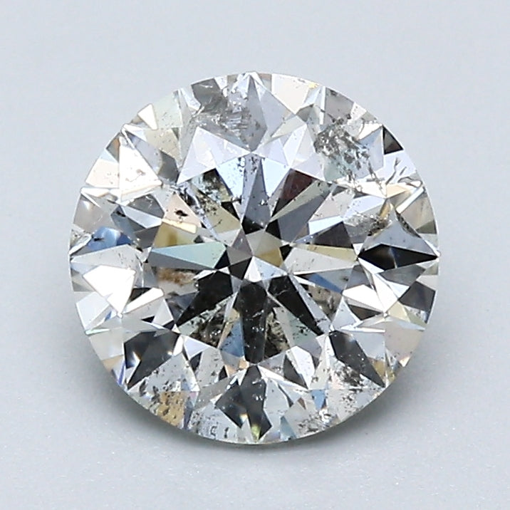 1.51 Carat Round Brilliant Natural Mined Diamond I Color I1 Clarity With GIA Certificate, natural diamonds, precious stones, engagement diamonds