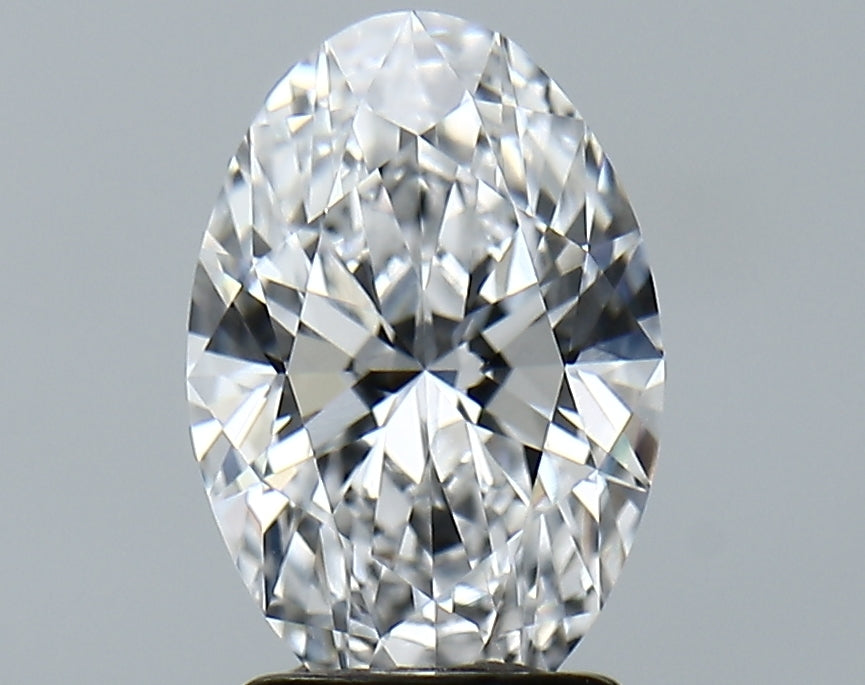 Lab-Grown 2.05 Carat Oval Shape Diamond color D Clarity VVS2 With GIA Certificate, precious stones, engagement diamonds