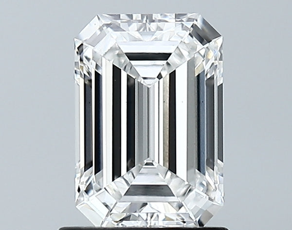 Lab-Grown 1.15 Carat Emerald Cut Diamond color E Clarity VS2 With GIA Certificate, precious stones, engagement diamonds