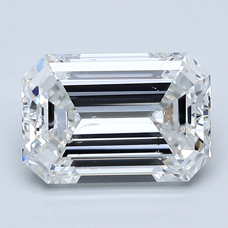 2.50 Carat Emerald Cut Natural Mined Diamond F Color SI2 Clarity With GIA Certificate, natural diamonds, precious stones, engagement diamonds