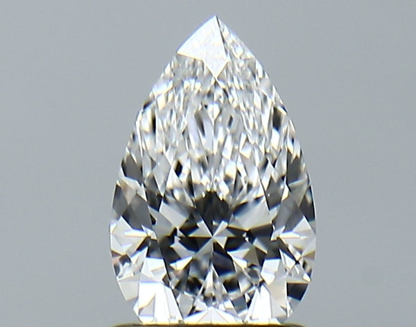 Lab-Grown 1.02 Carat Pear Shape Diamond color D Clarity IF, precious stones, engagement diamonds
