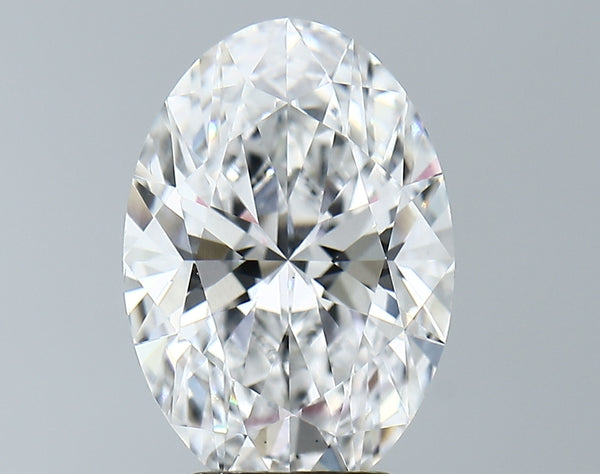 Lab-Grown 4.11 Carat Oval Shape Diamond color D Clarity VS1, precious stones, engagement diamonds