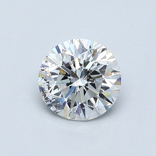 0.59 Carat Round Brilliant Natural Mined Diamond E Color SI2 Clarity With GIA Certificate, natural diamonds, precious stones, engagement diamonds