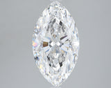 Lab-Grown 3.01 Carat Marquis Shape Diamond color E Clarity SI1 With GIA Certificate, precious stones, engagement diamonds