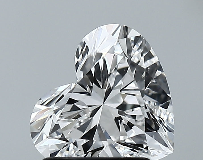 Lab-Grown 1.59 Carat Heart Shape Diamond color E Clarity VVS2 With GIA Certificate, precious stones, engagement diamonds